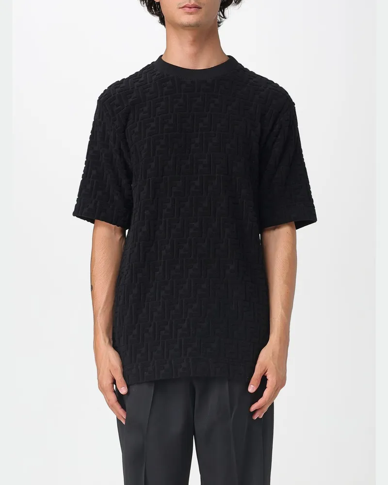 Fendi T-shirt herren Schwarz