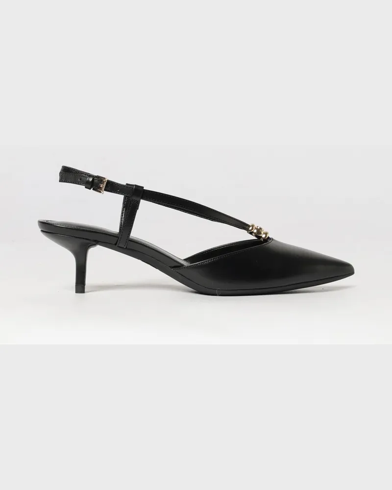 Michael Kors Cherie Slingback-Pumps aus Leder mit mittlerem Stilettoabsatz Schwarz