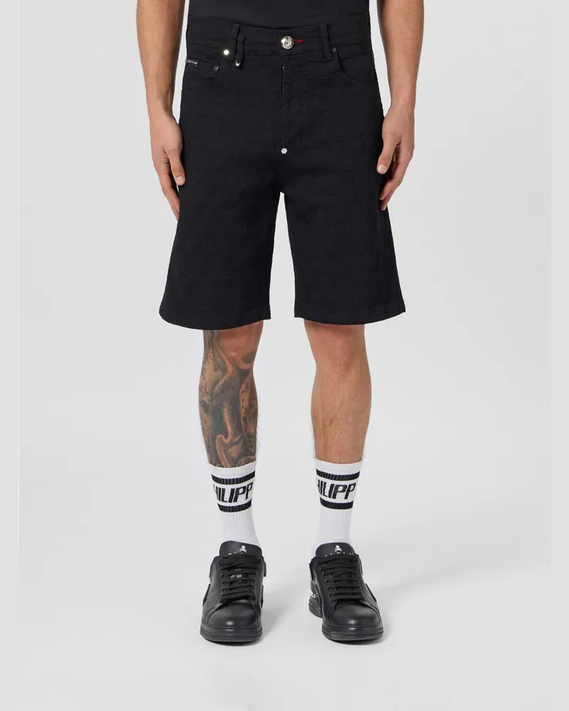 Philipp Plein Shorts herren Schwarz