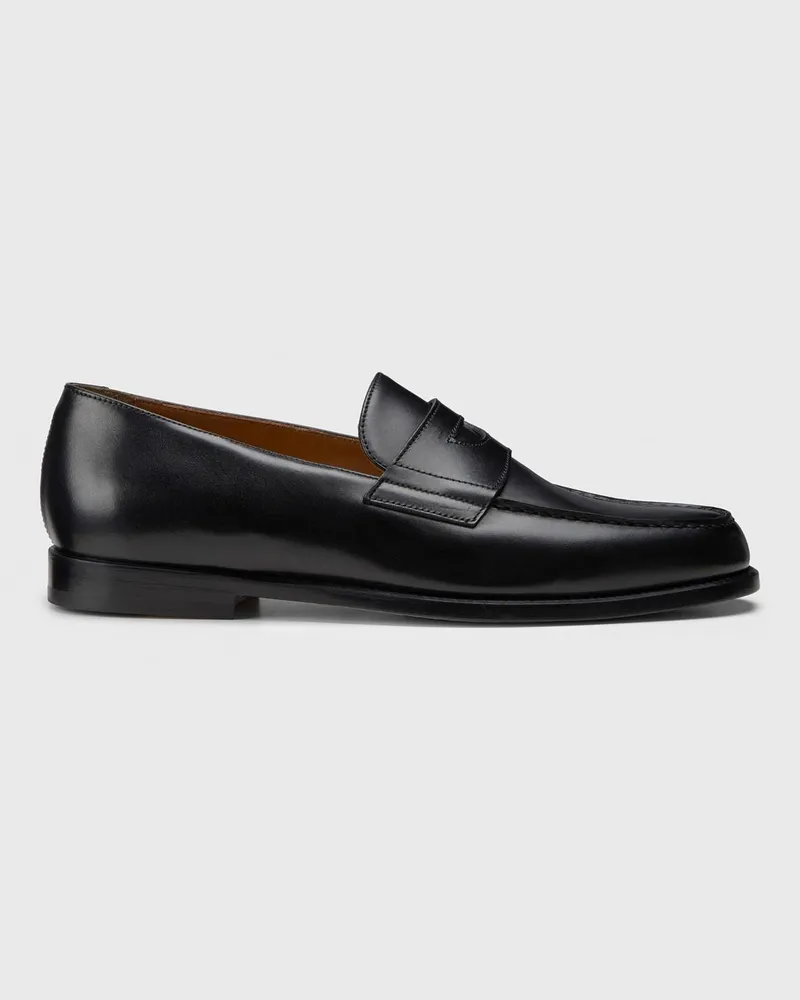 Doucal´s Mokassins herren Schwarz