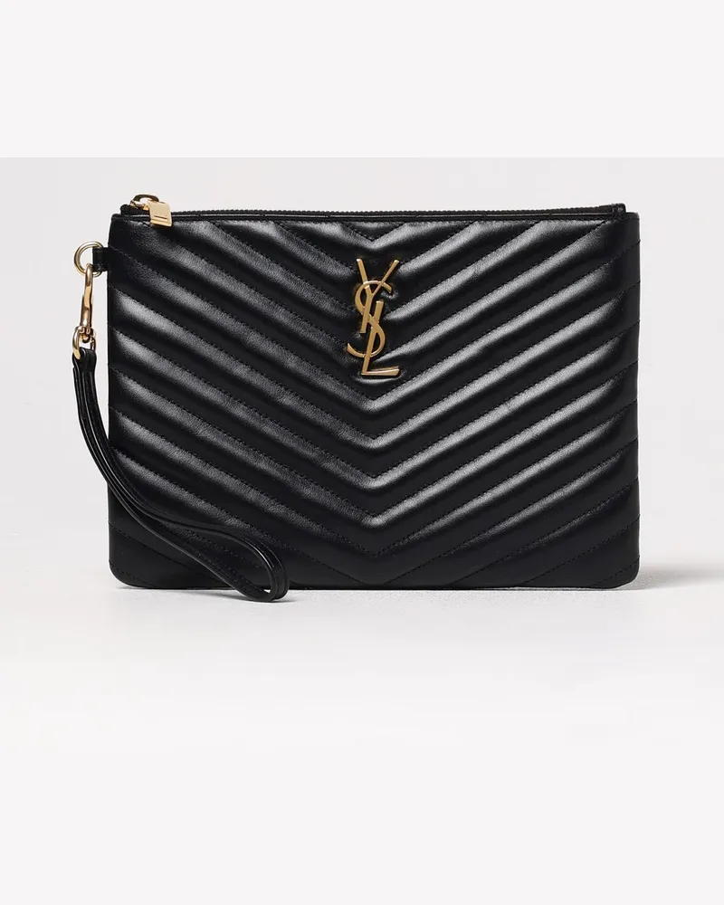 Saint Laurent Schultertasche damen Schwarz