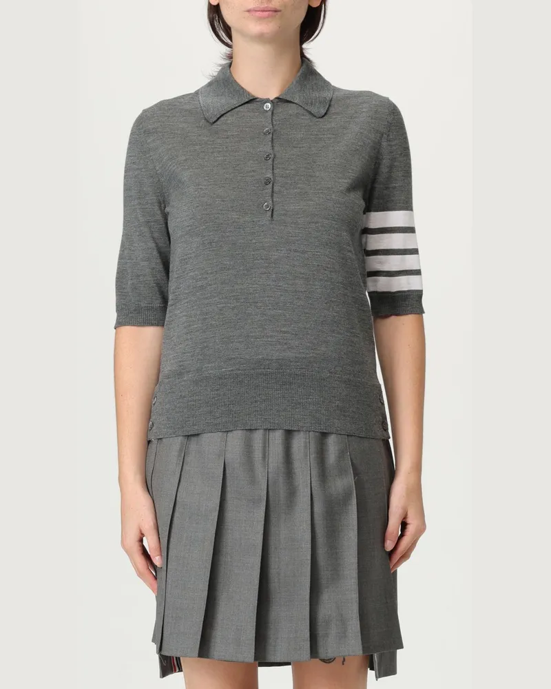 Thom Browne Polo damen Grau