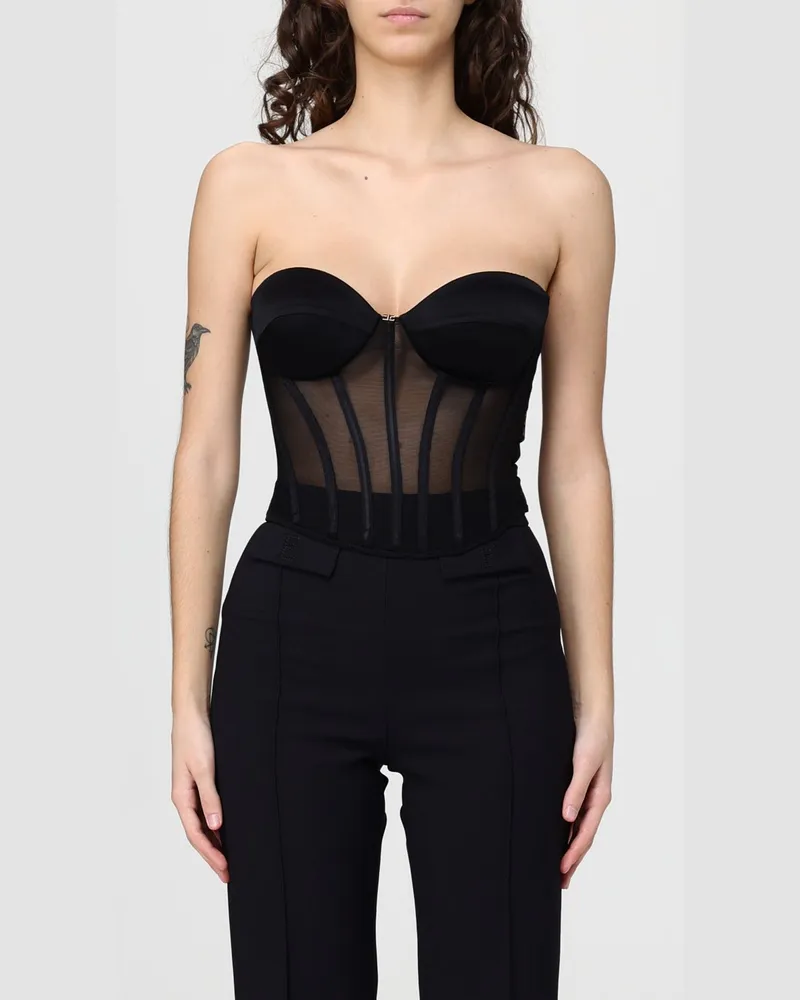 Elisabetta Franchi Top damen Schwarz