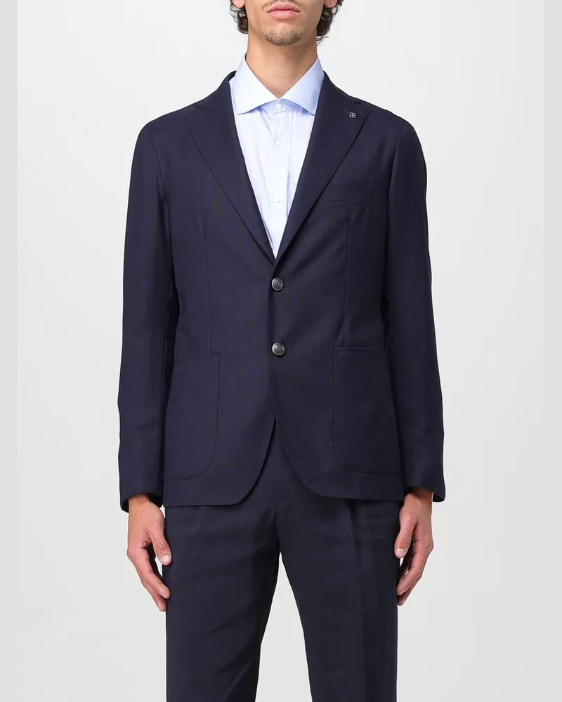 Tagliatore Jacke herren Blau