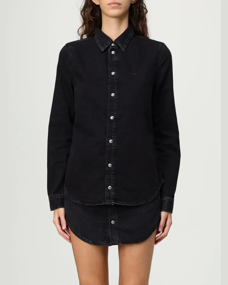Diesel Kleider damen Schwarz