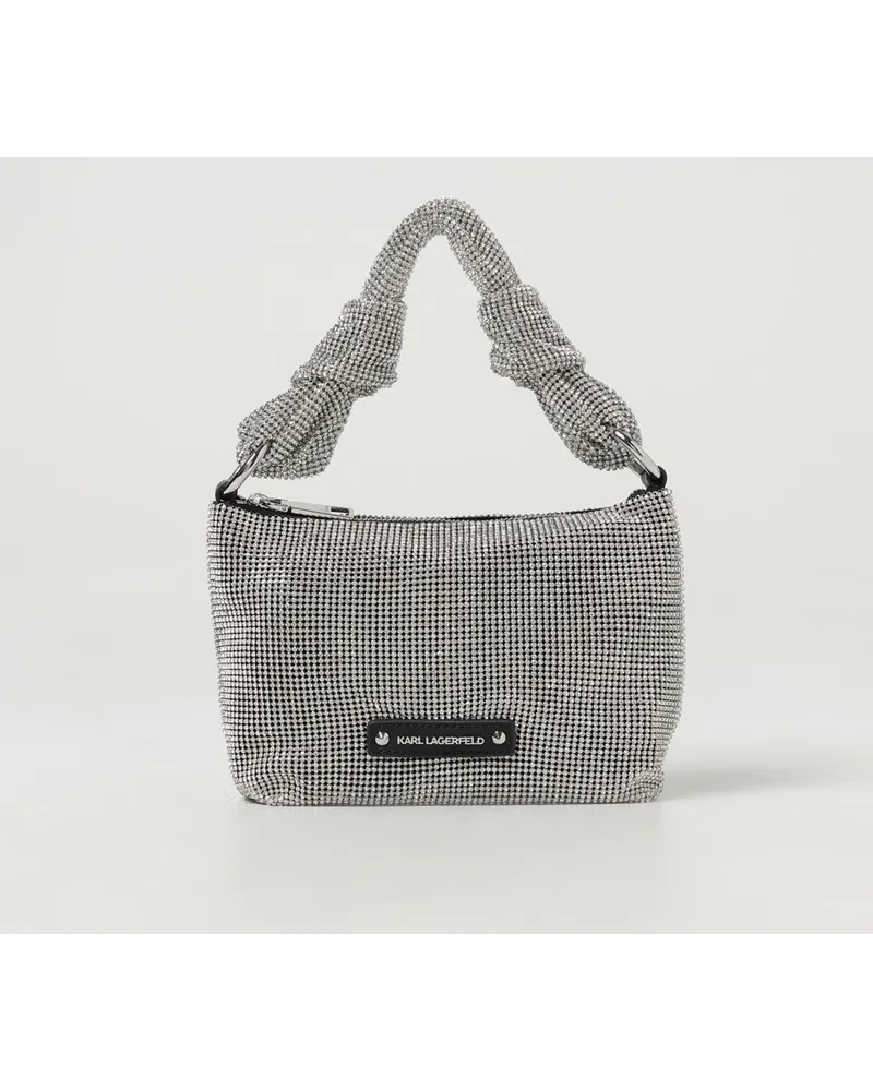 Karl Lagerfeld Handtasche damen Silber