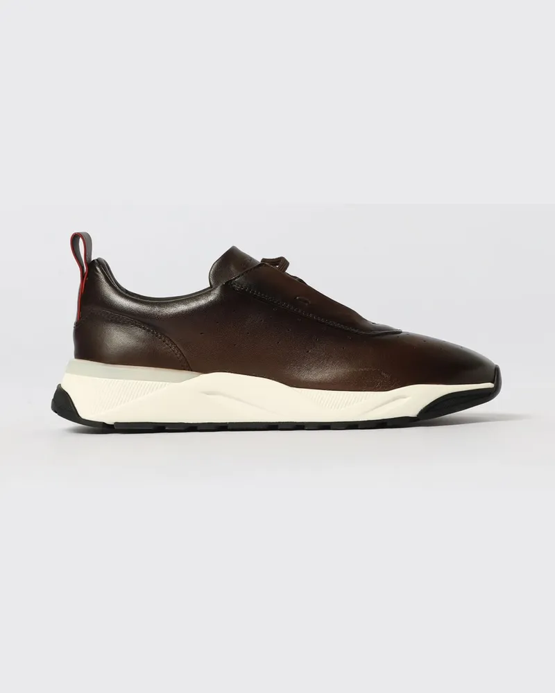 Santoni Sneakers herren Braun