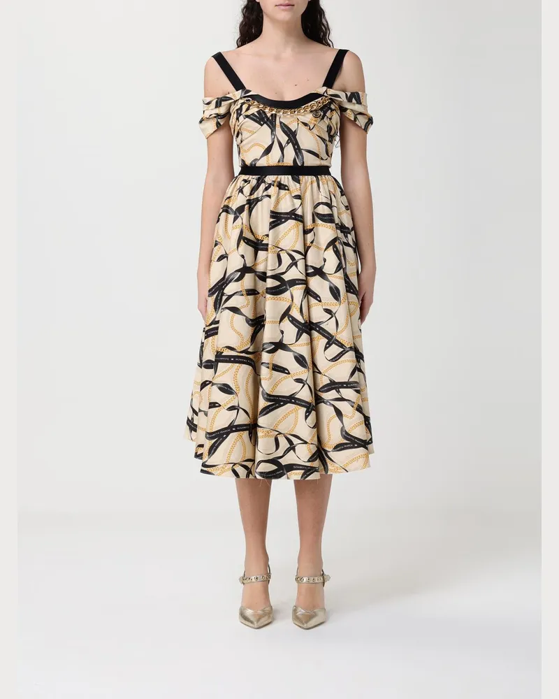 Elisabetta Franchi Kleid damen Beige