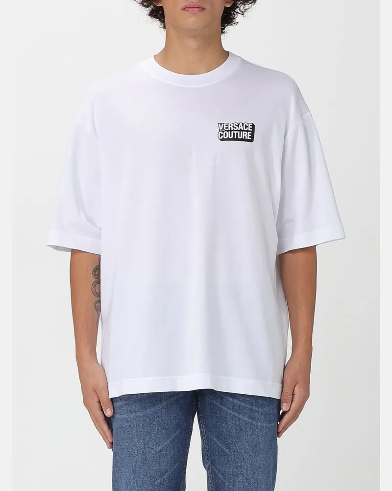 Versace Jeans T-shirt herren Weiß