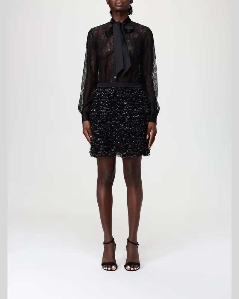 Elisabetta Franchi Kleider damen Schwarz