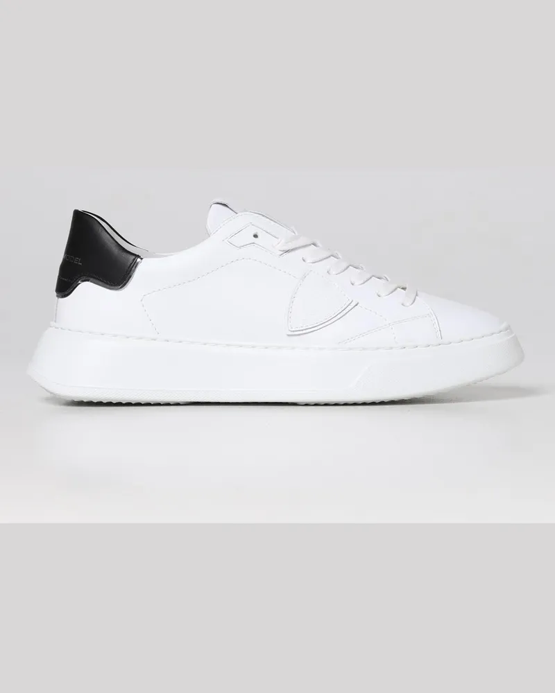 Philippe Model Herren Sneakers Weiß