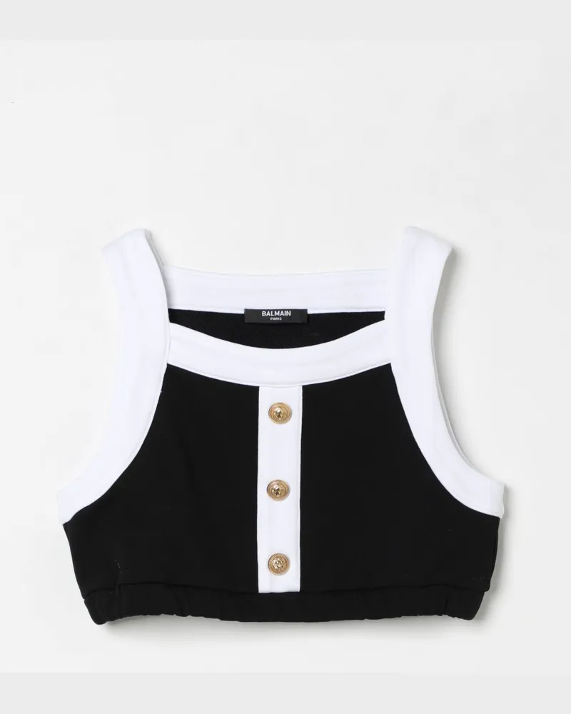 Balmain Top kinder Schwarz