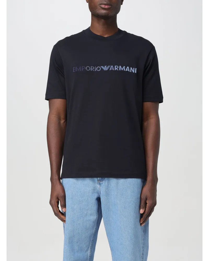 Emporio Armani T-shirt herren Blau