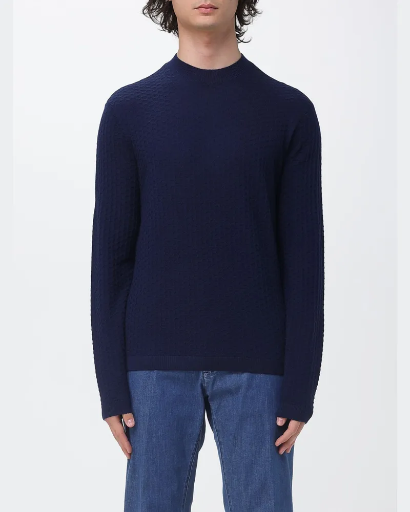Emporio Armani Pullover herren Blau