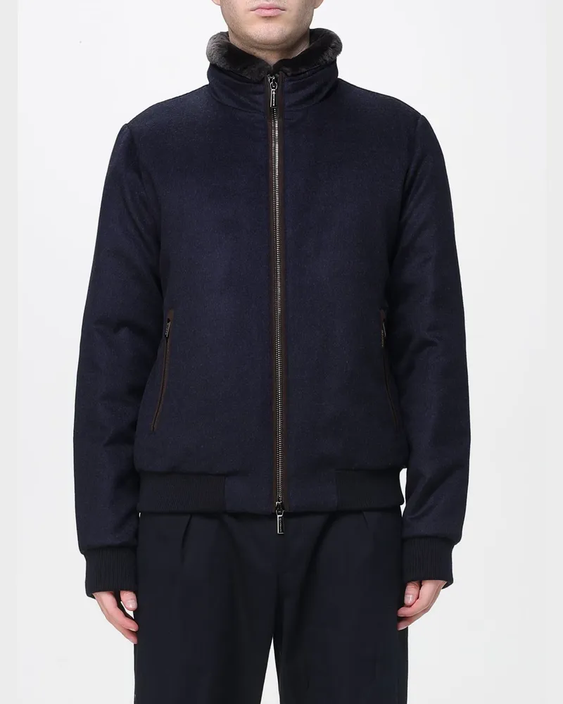MOORER Jacke herren Blau
