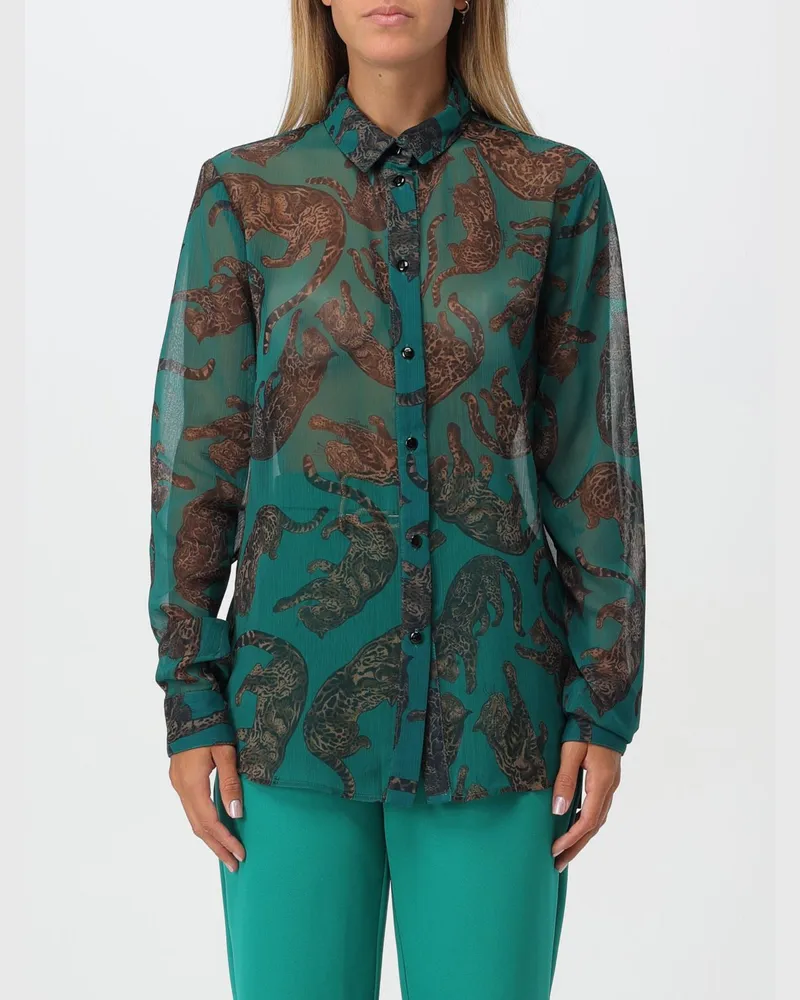Just Cavalli Hemdbluse damen Grün