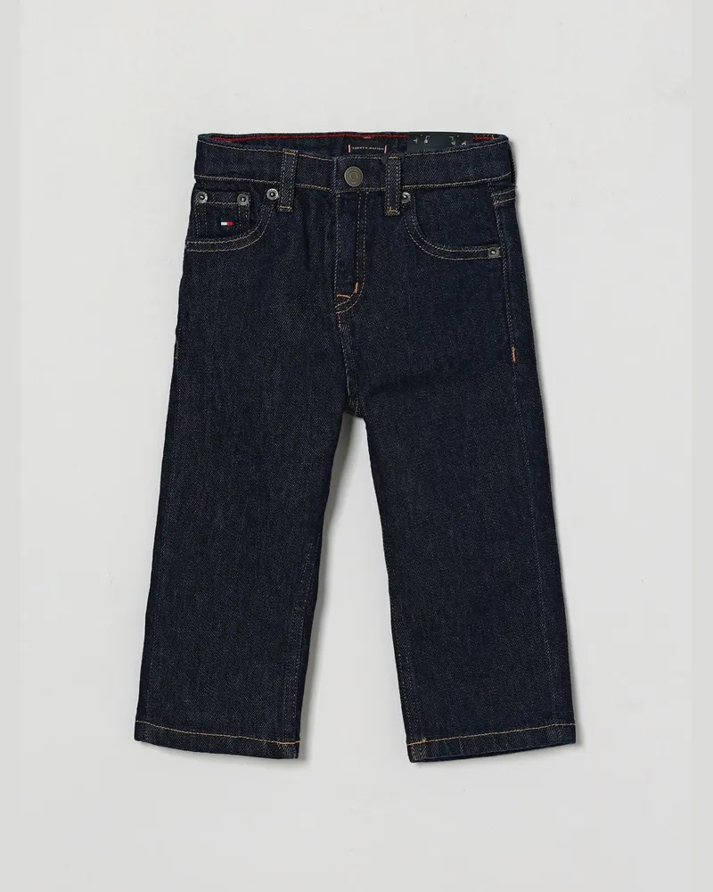 Tommy Hilfiger Regular-Fit 5-Pocket-Jeans für Jungen aus Baumwolldenim Denim