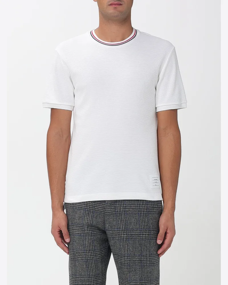 Thom Browne Polo herren Weiß