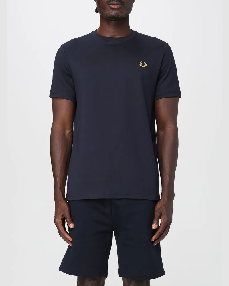 Fred Perry T-shirt herren Blau