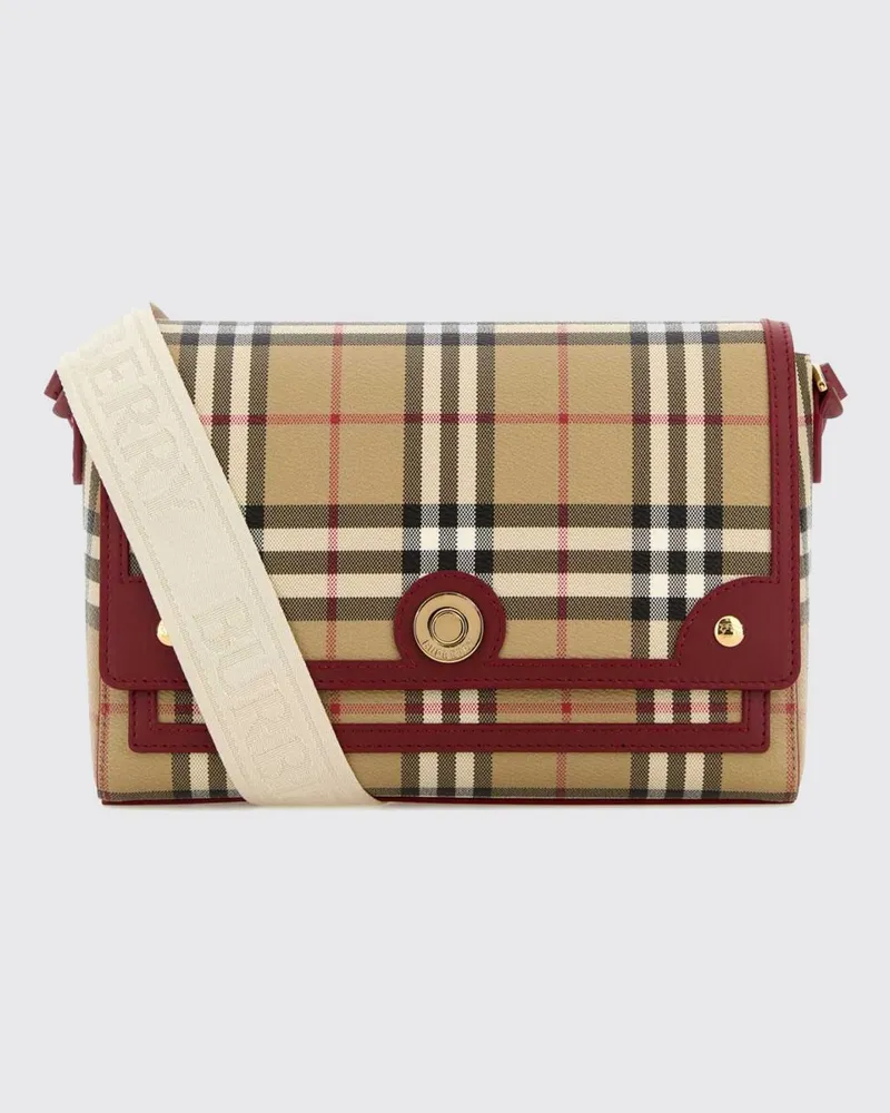 Burberry Handtasche damen Burgunderrot