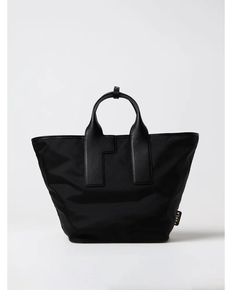 Furla Schultertasche damen Schwarz