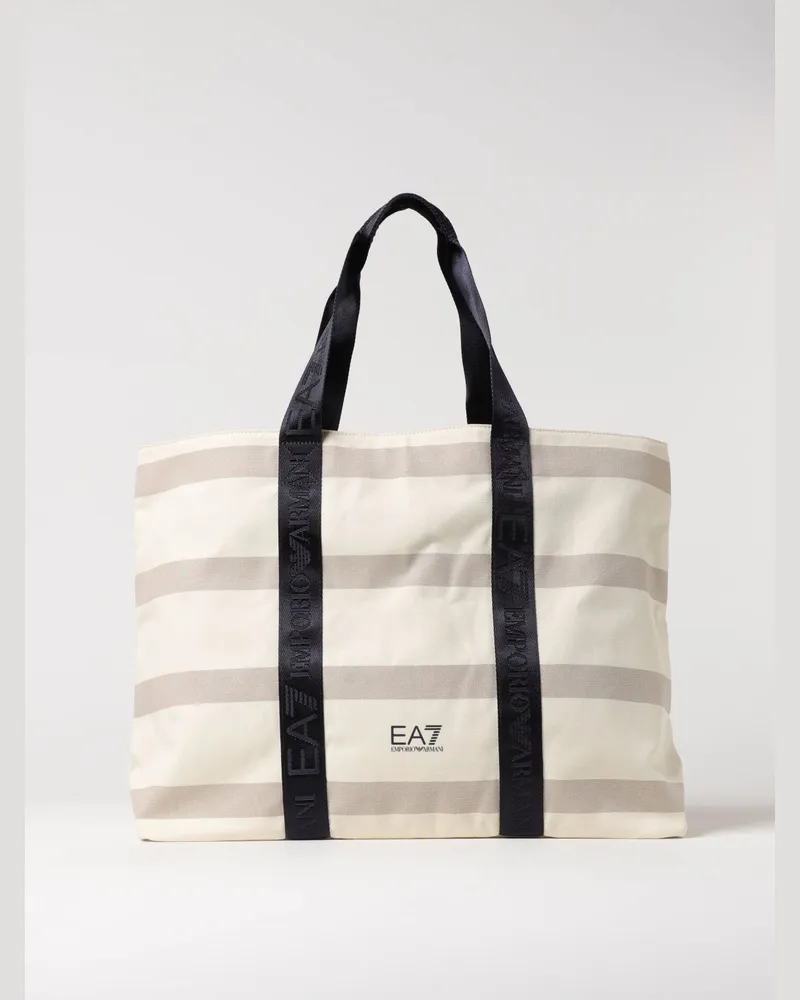 EA7 Schultertasche damen Beige