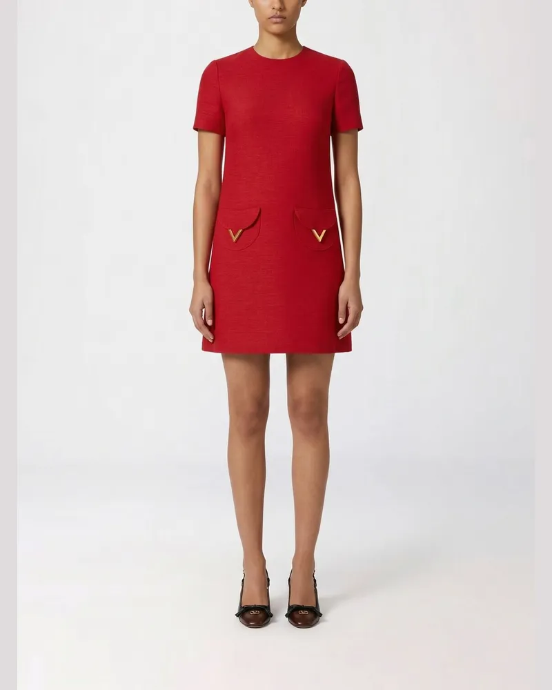 Valentino Garavani Kleid damen Rot