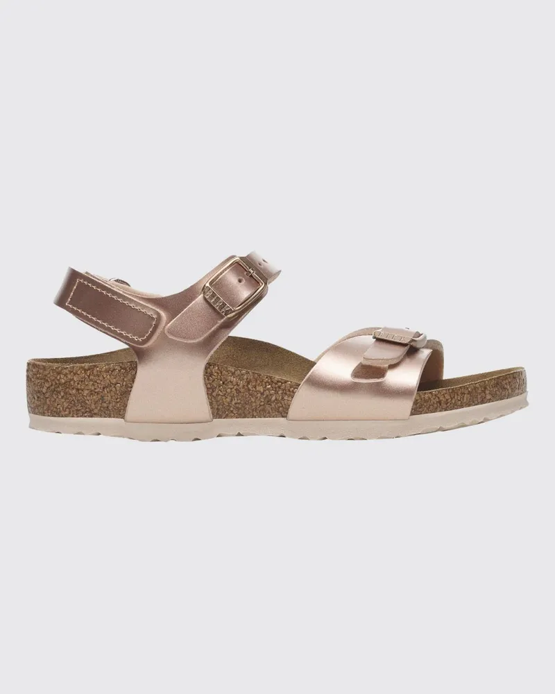 Birkenstock Rio Sandale für Mädchen aus Birko-Flor mit Knöchelriemen Pink