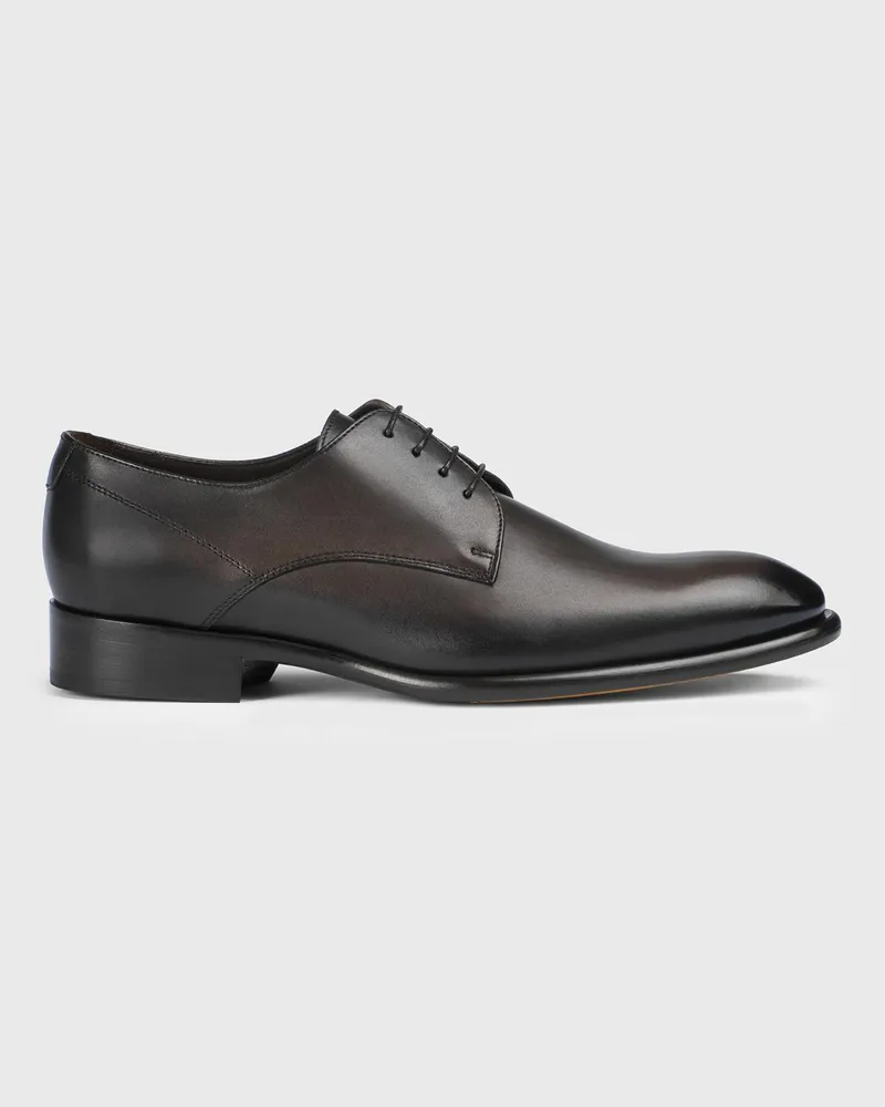 Doucal´s Leder-Derby-Schuhe Dark