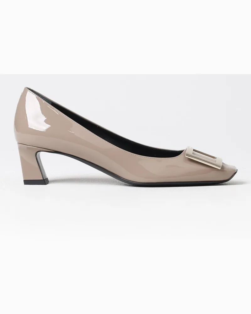 Roger Vivier Schuhe damen Taubengrau