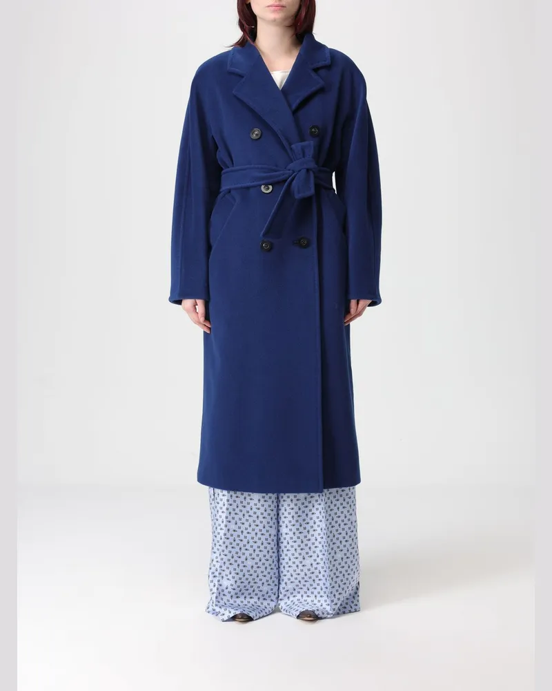 Max Mara Mantel damen Blau