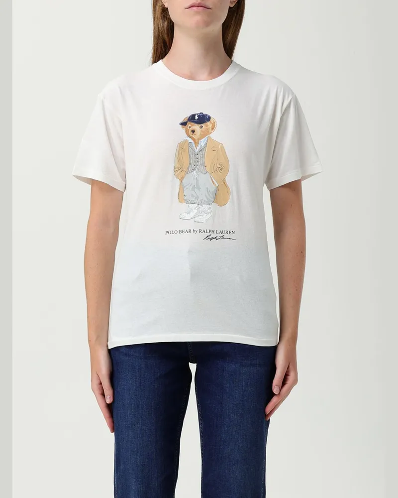 Ralph Lauren T-shirt damen Weiß