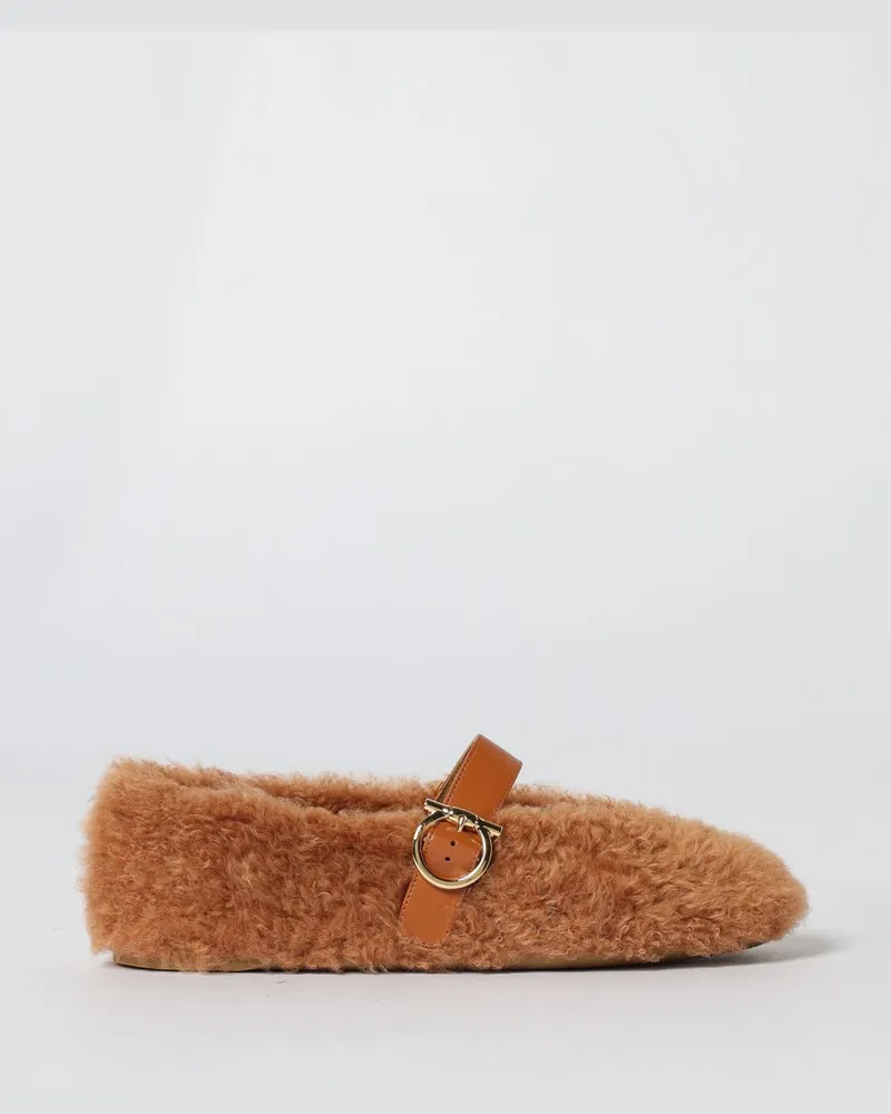Ferragamo Ballerinas damen Schwarz