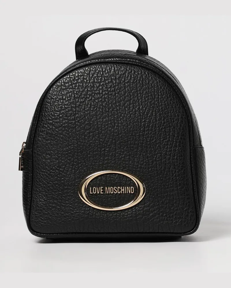 Moschino Rucksack damen Schwarz