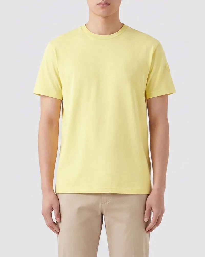 Colmar Basic Baumwoll-T-Shirt Gelb