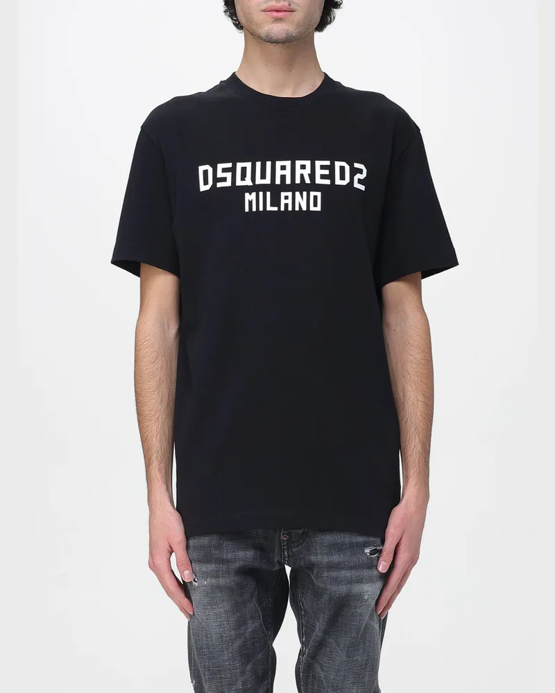 Dsquared2 T-shirt herren Schwarz