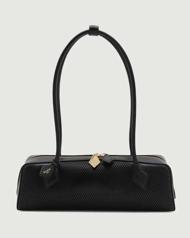 Alaïa Schultertasche damen Schwarz
