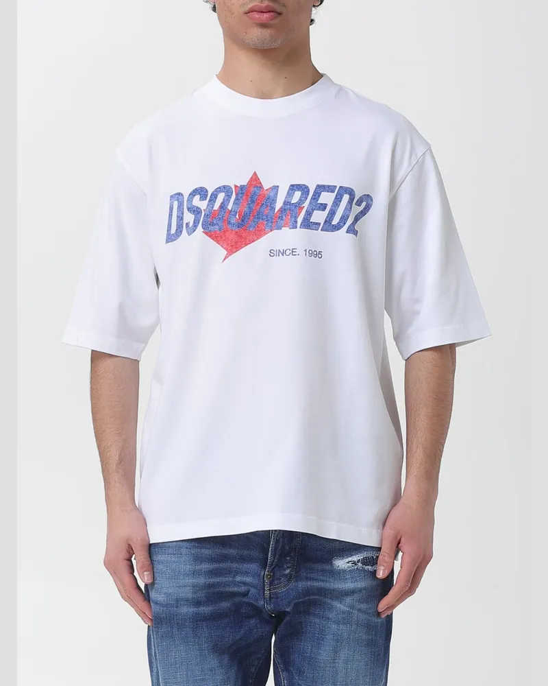 Dsquared2 T-shirt herren Weiß