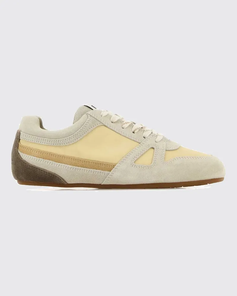 Isabel Marant Senny Sneakers aus Wildleder und Mesh Beige