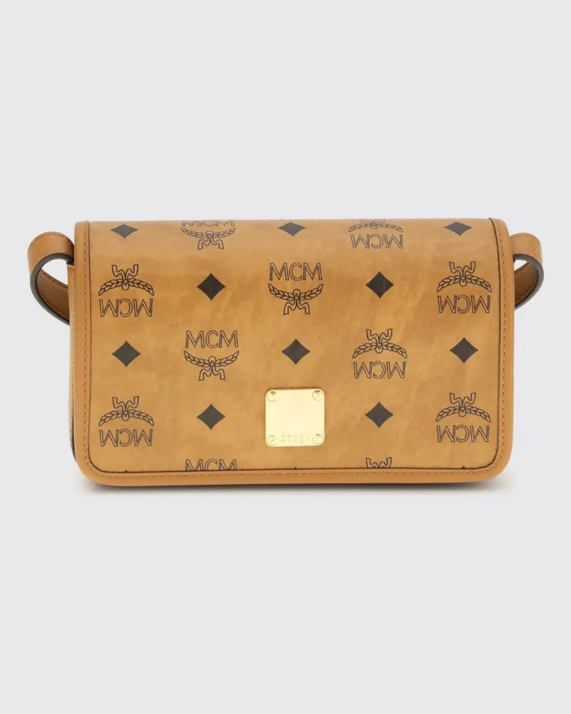 MCM Schultertasche damen Braun