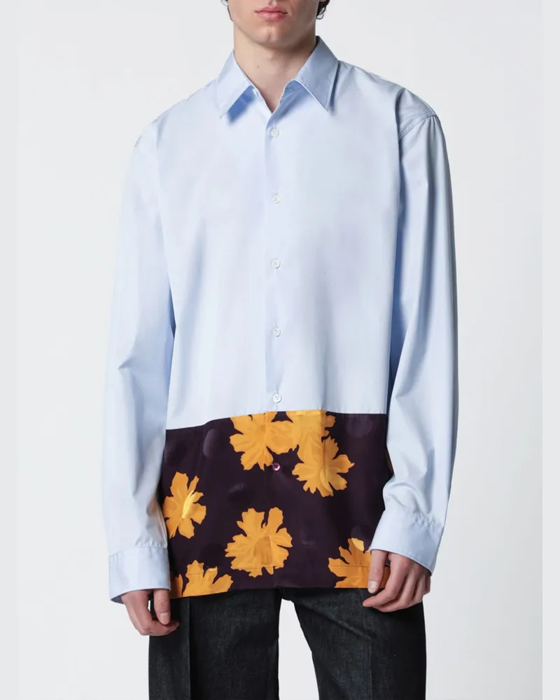 Dries van Noten Hemd herren Blau