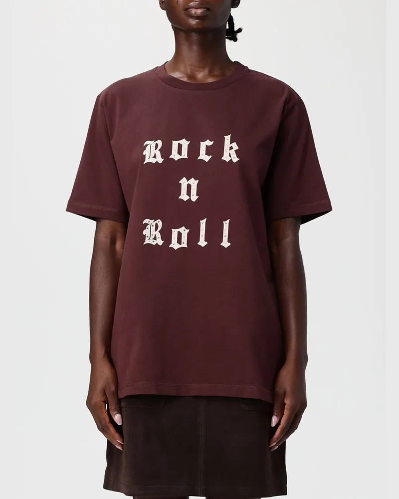Zadig & Voltaire T-shirt damen Zadig & Voltaire Burgunderrot