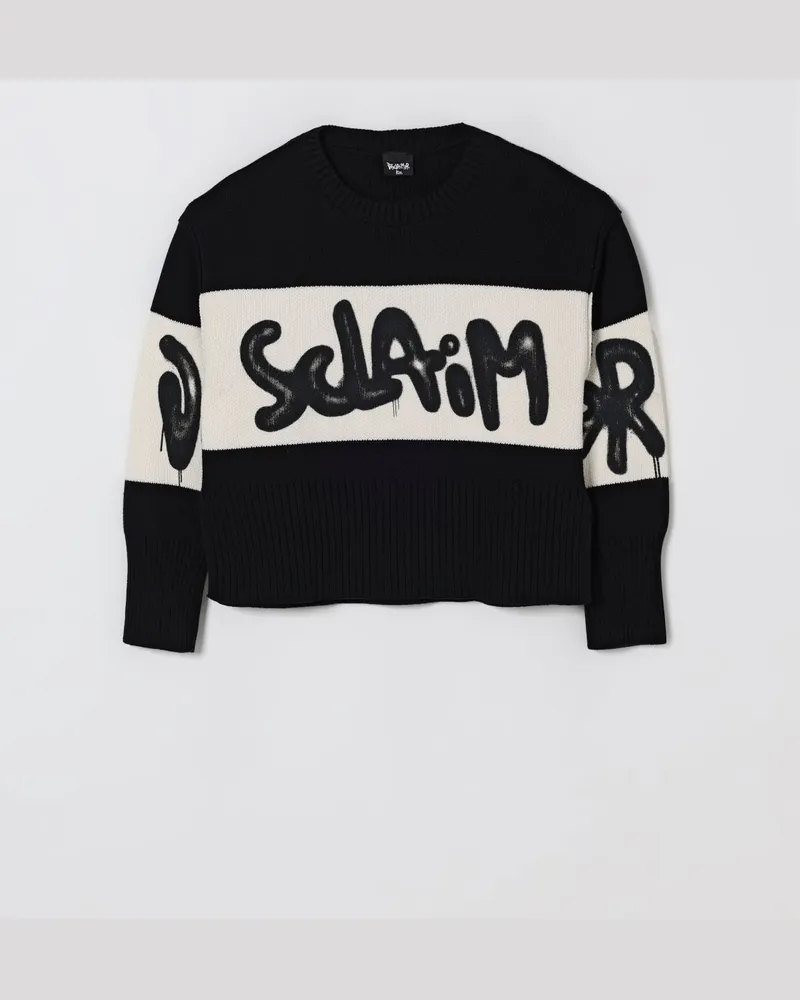 DISCLAIMER Pullover kinder Schwarz