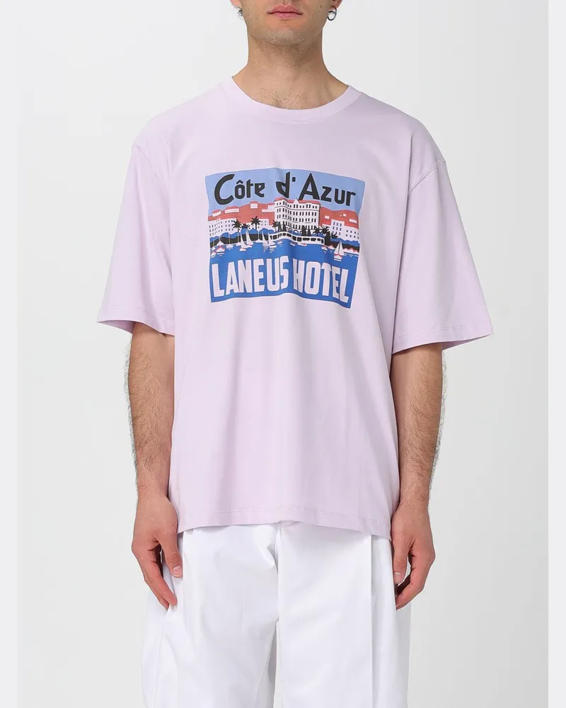 Laneus T-shirt herren Pink