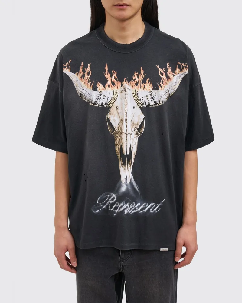 REPRESENT T-shirt herren Schwarz