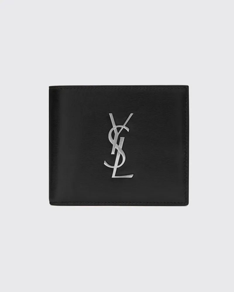 Saint Laurent Portemonnaie herren Schwarz