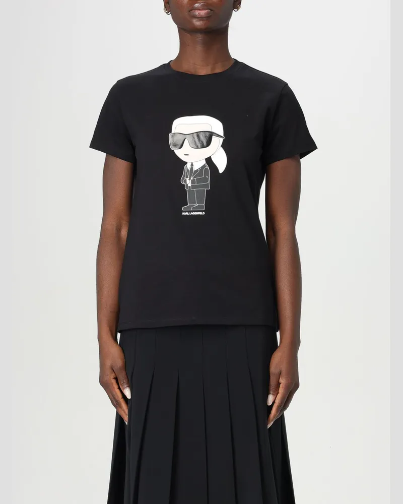 Karl Lagerfeld T-shirt damen Schwarz