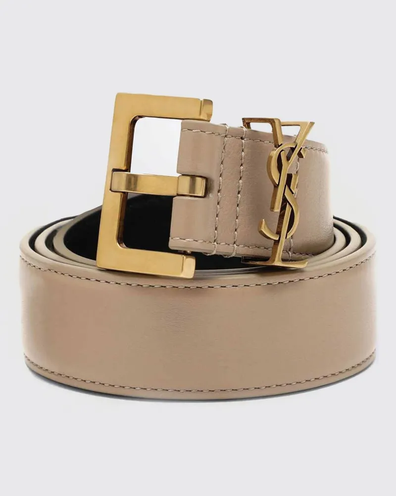 Saint Laurent Grtel damen Beige