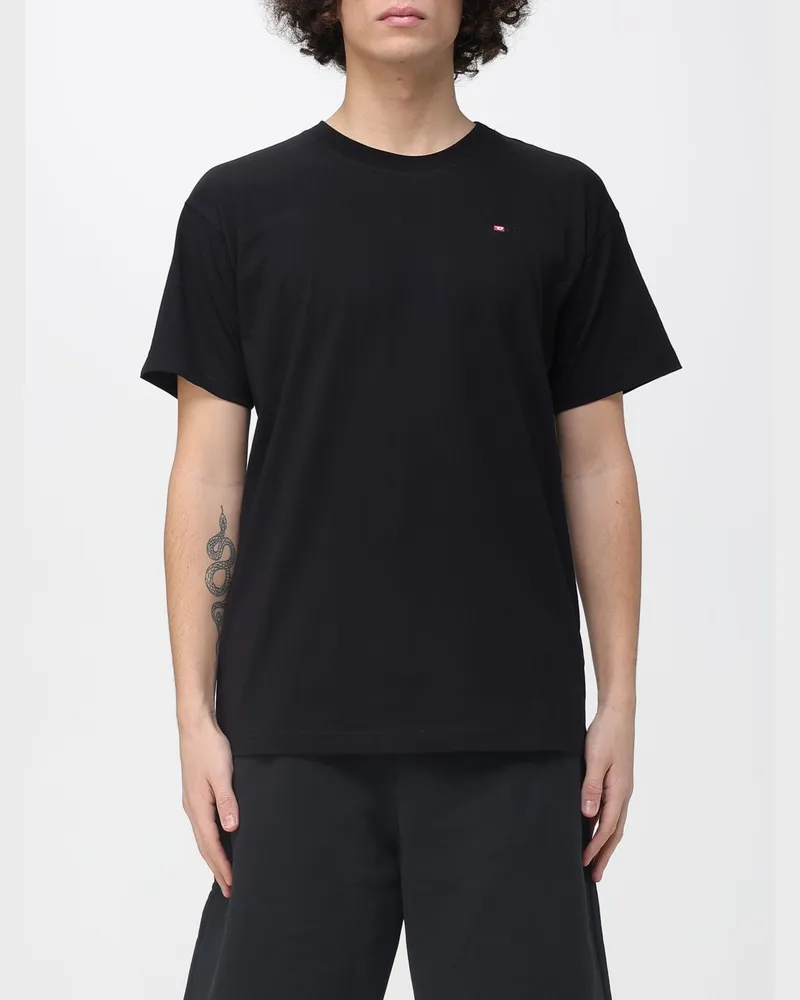 Diesel T-shirt herren Schwarz