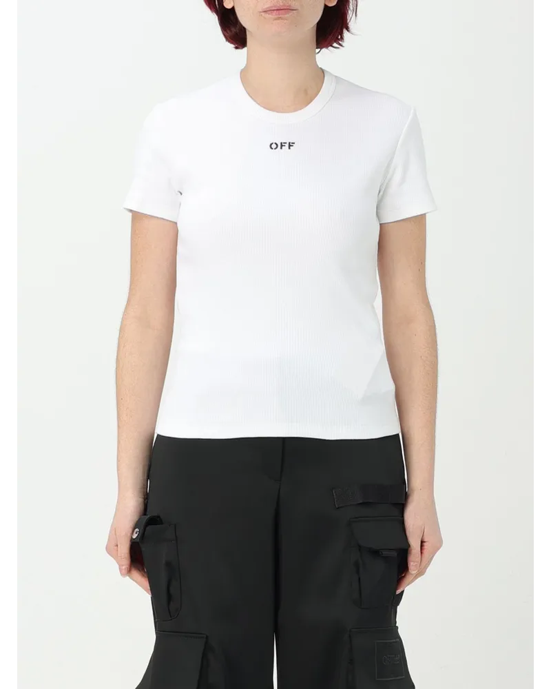OFF-WHITE T-shirt damen Weiß